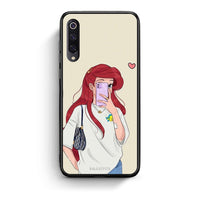 Thumbnail for Xiaomi Mi 9 Walking Mermaid Θήκη από τη Smartfits με σχέδιο στο πίσω μέρος και μαύρο περίβλημα | Smartphone case with colorful back and black bezels by Smartfits