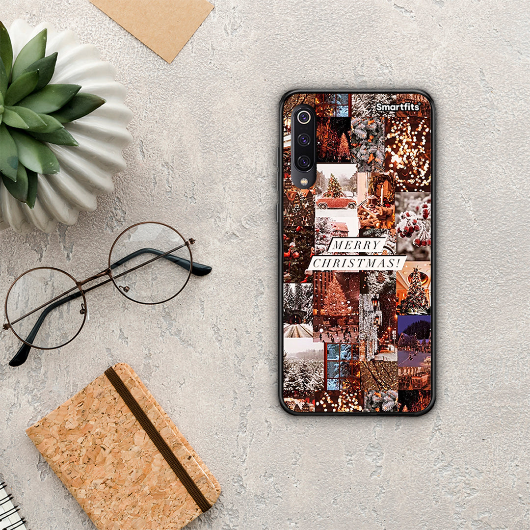 Xmas Collage - Xiaomi Mi 9 θήκη
