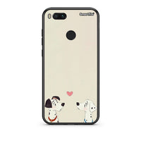 Thumbnail for xiaomi mi aDalmatians Love θήκη από τη Smartfits με σχέδιο στο πίσω μέρος και μαύρο περίβλημα | Smartphone case with colorful back and black bezels by Smartfits