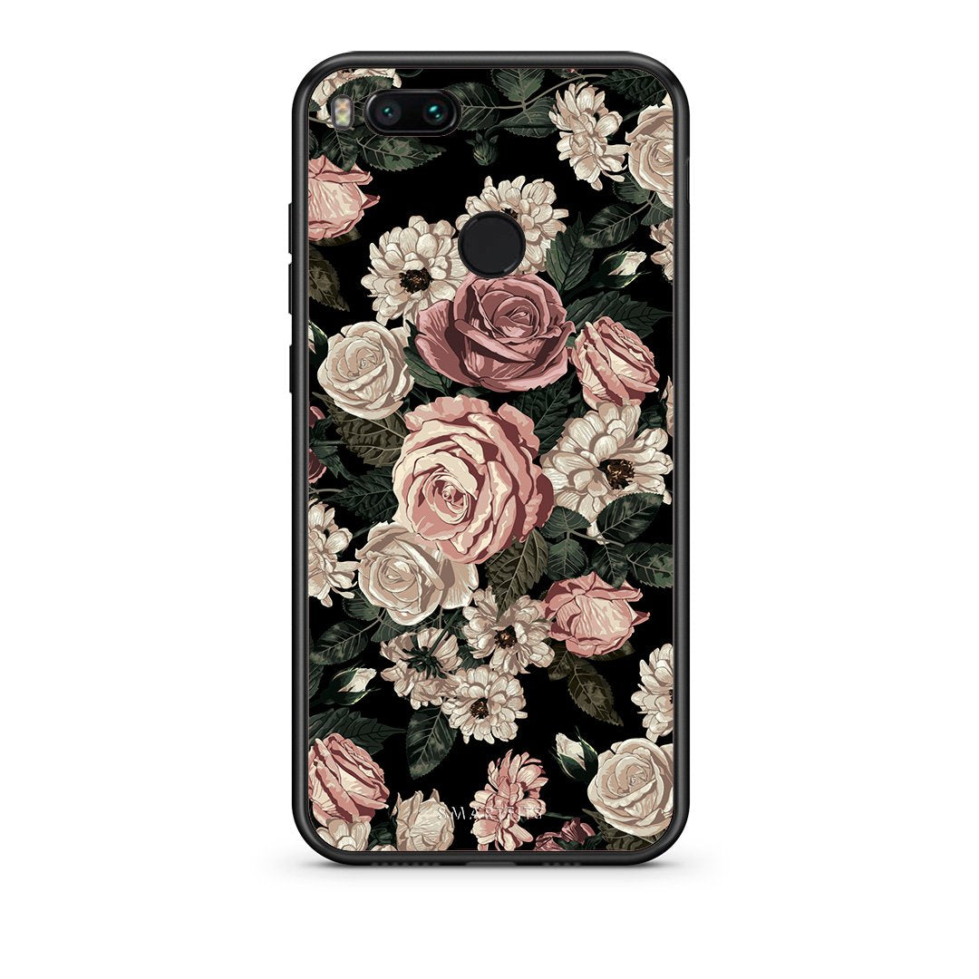 4 - xiaomi mi aWild Roses Flower case, cover, bumper