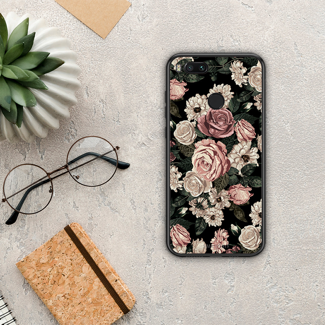 Flower Wild Roses - Xiaomi Mi A1 θήκη