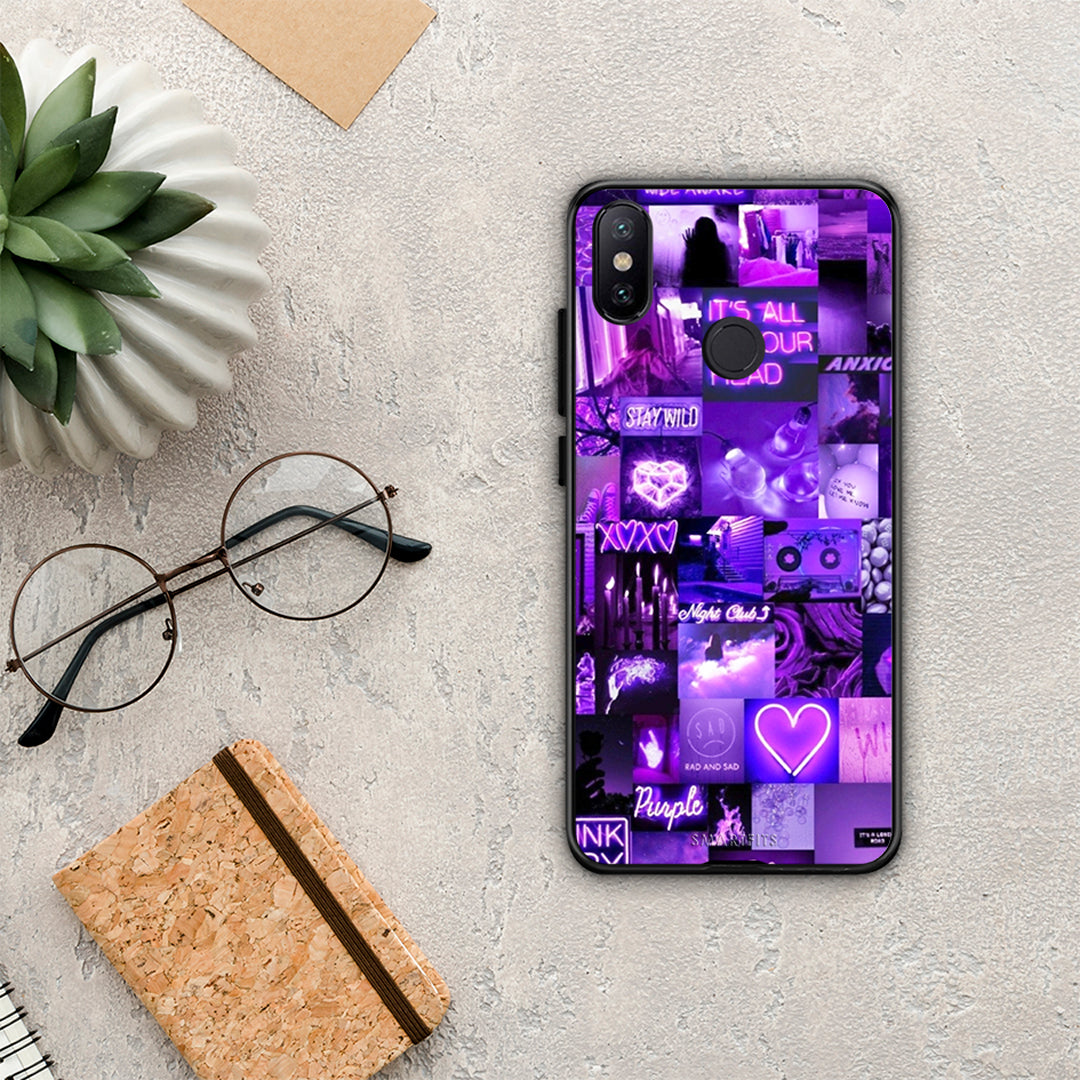 Collage Stay Wild - Xiaomi Mi A2 θήκη