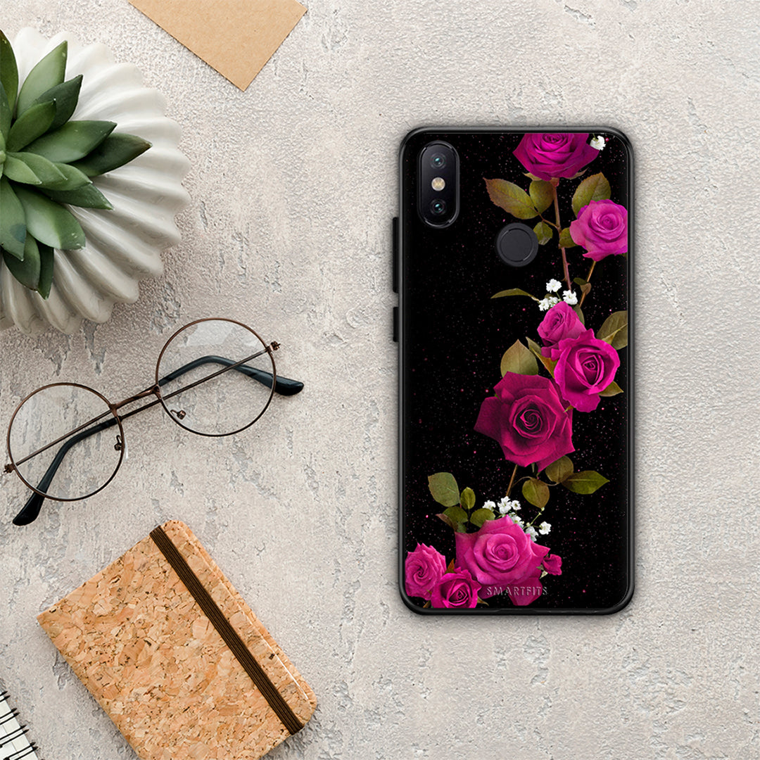 Flower Red Roses - Xiaomi Mi A2 θήκη