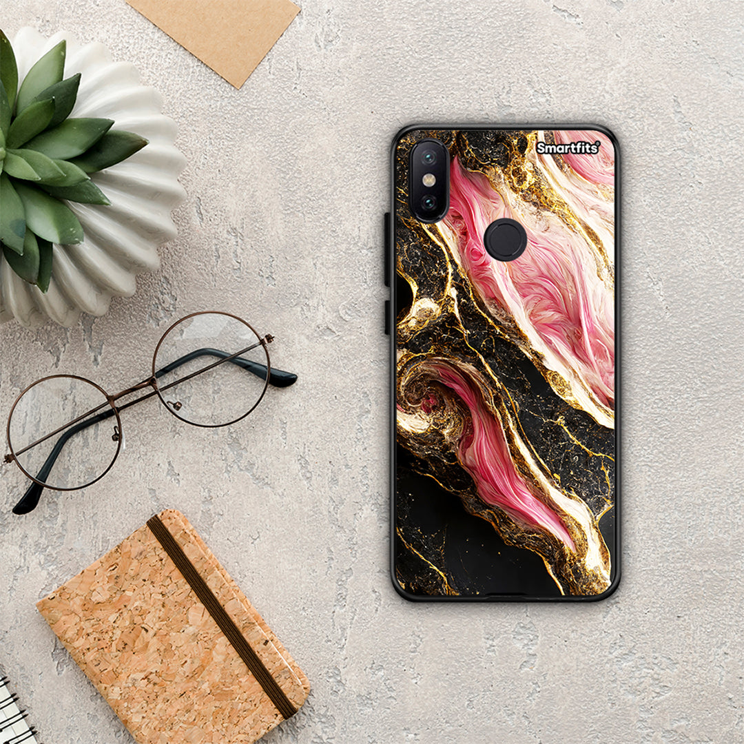 Glamorous Pink Marble - Xiaomi Mi A2 θήκη