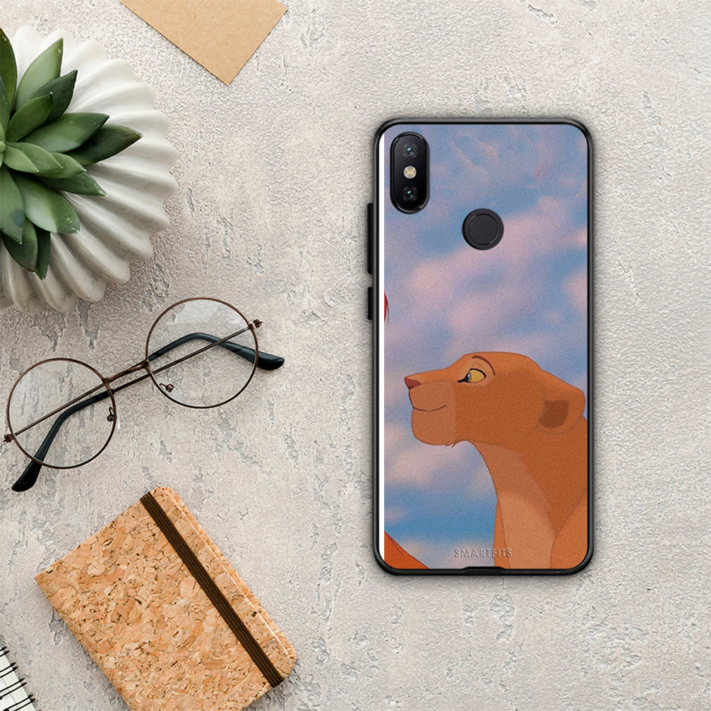 Lion Love 2 - Xiaomi Mi A2 θήκη