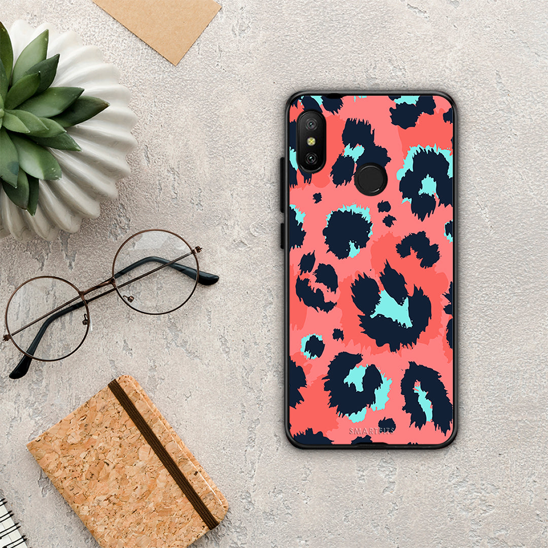 Animal Pink Leopard - Xiaomi Mi A2 Lite θήκη