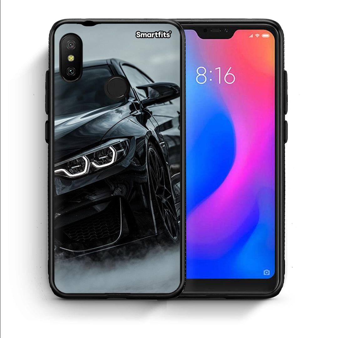 Θήκη Xiaomi Mi A2 Lite Black BMW από τη Smartfits με σχέδιο στο πίσω μέρος και μαύρο περίβλημα | Xiaomi Mi A2 Lite Black BMW case with colorful back and black bezels