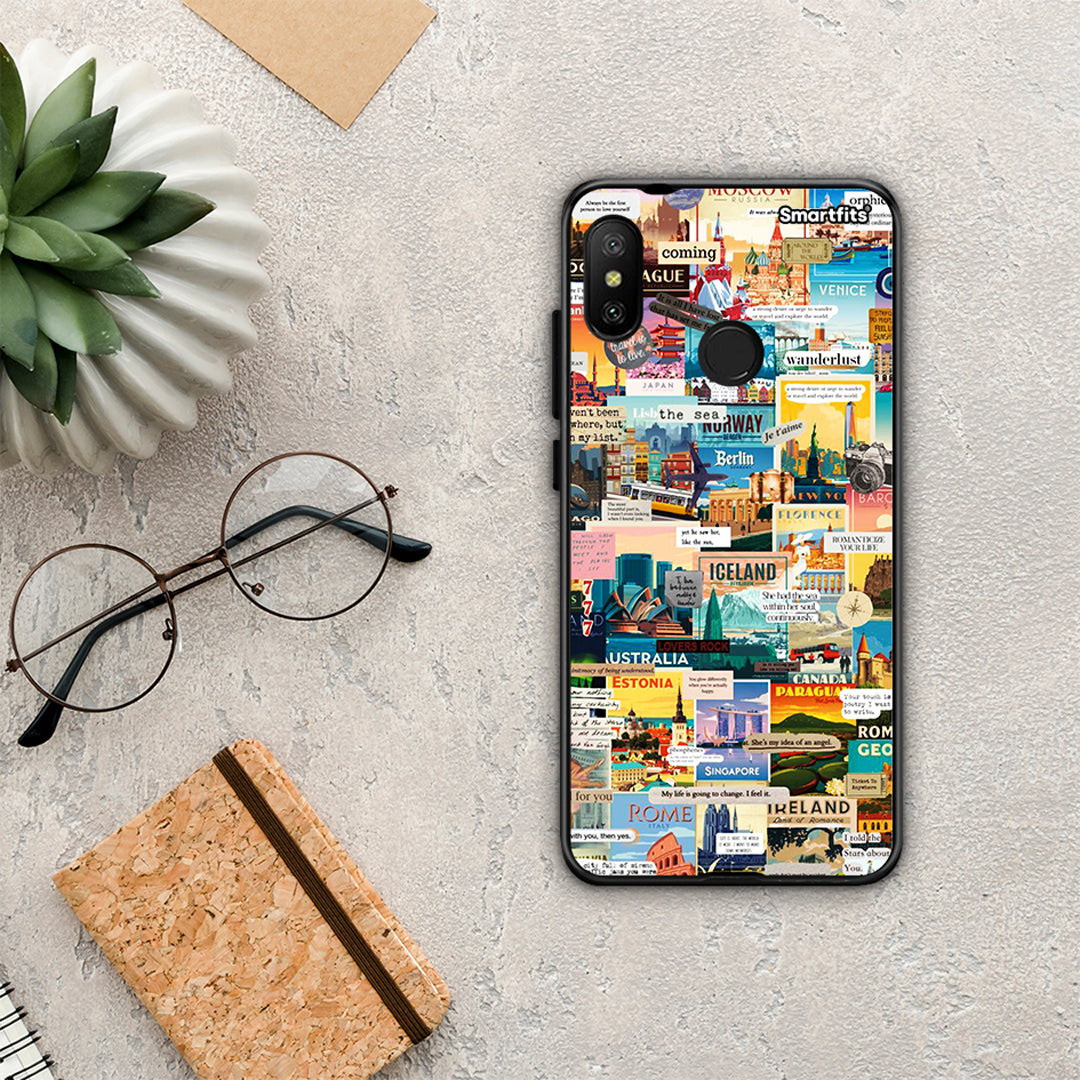 Live To Travel - Xiaomi Mi A2 Lite θήκη