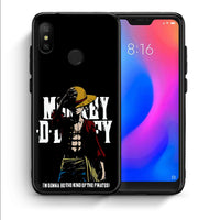 Thumbnail for Θήκη Xiaomi Mi A2 Lite Pirate King από τη Smartfits με σχέδιο στο πίσω μέρος και μαύρο περίβλημα | Xiaomi Mi A2 Lite Pirate King case with colorful back and black bezels