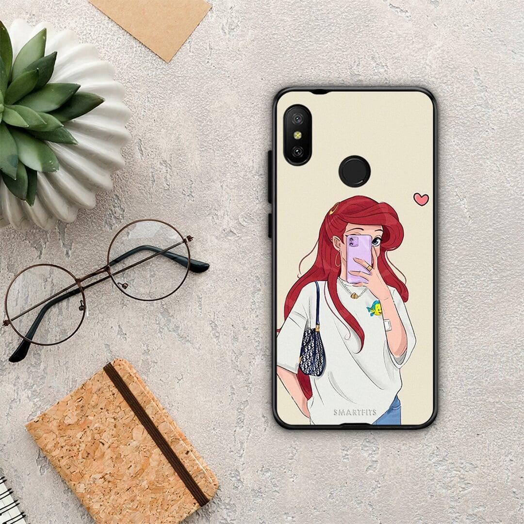 Walking Mermaid - Xiaomi Mi A2 Lite θήκη
