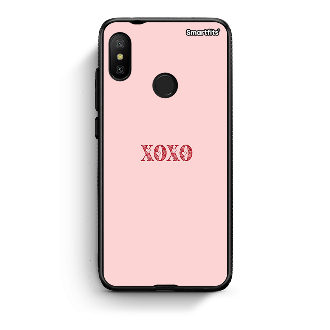 Xiaomi Mi A2 Lite XOXO Love θήκη από τη Smartfits με σχέδιο στο πίσω μέρος και μαύρο περίβλημα | Smartphone case with colorful back and black bezels by Smartfits