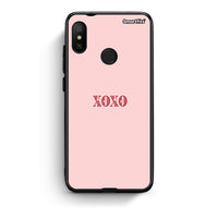 Thumbnail for Xiaomi Mi A2 Lite XOXO Love θήκη από τη Smartfits με σχέδιο στο πίσω μέρος και μαύρο περίβλημα | Smartphone case with colorful back and black bezels by Smartfits
