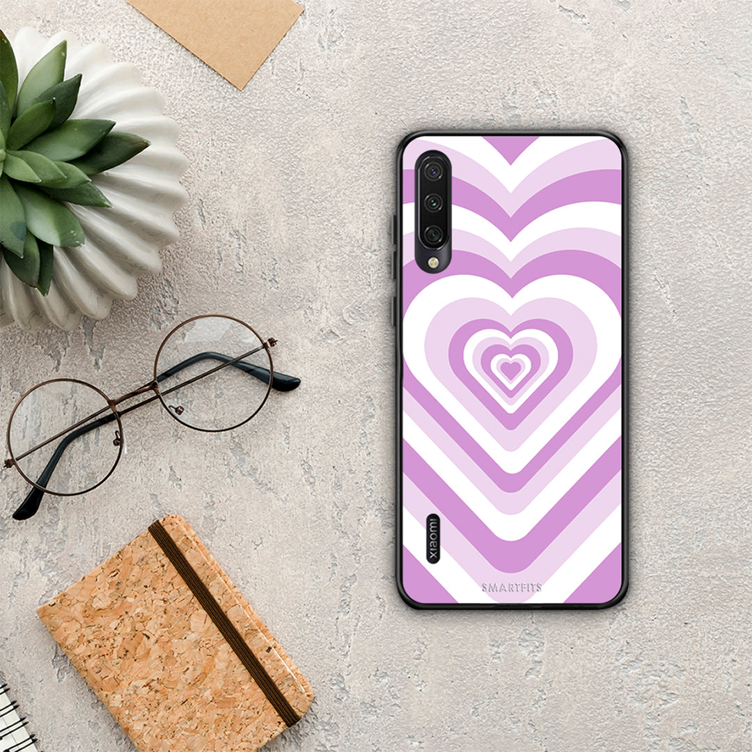Lilac Hearts - Xiaomi Mi A3 θήκη