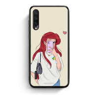 Thumbnail for Xiaomi Mi A3 Walking Mermaid Θήκη από τη Smartfits με σχέδιο στο πίσω μέρος και μαύρο περίβλημα | Smartphone case with colorful back and black bezels by Smartfits