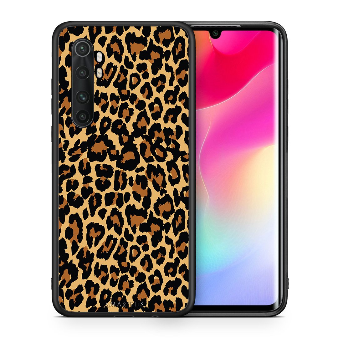 Θήκη Xiaomi Mi 10 Ultra Leopard Animal από τη Smartfits με σχέδιο στο πίσω μέρος και μαύρο περίβλημα | Xiaomi Mi 10 Ultra Leopard Animal case with colorful back and black bezels