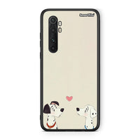 Thumbnail for Xiaomi Mi 10 Ultra Dalmatians Love θήκη από τη Smartfits με σχέδιο στο πίσω μέρος και μαύρο περίβλημα | Smartphone case with colorful back and black bezels by Smartfits