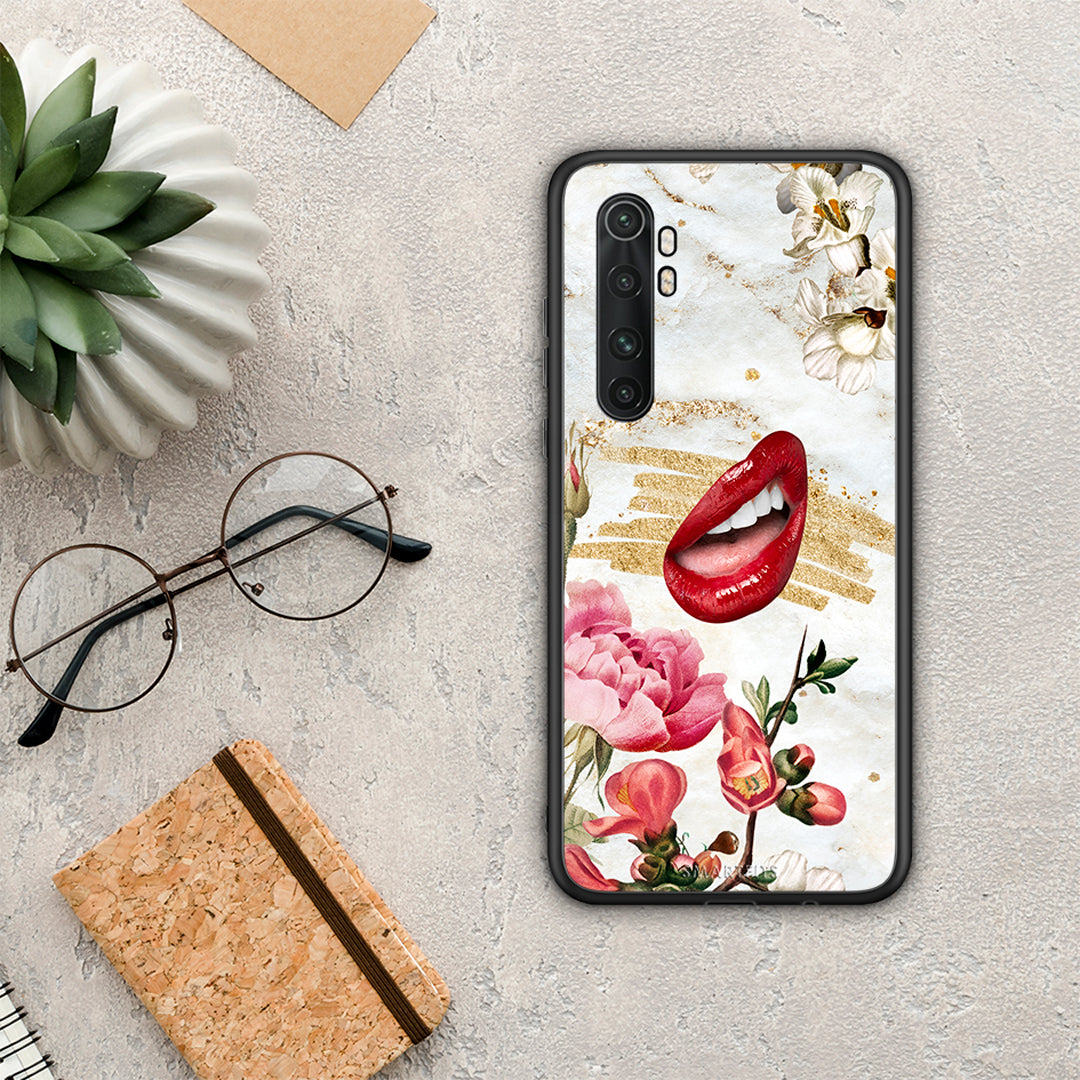 Red Lips - Xiaomi Mi Note 10 Lite θήκη