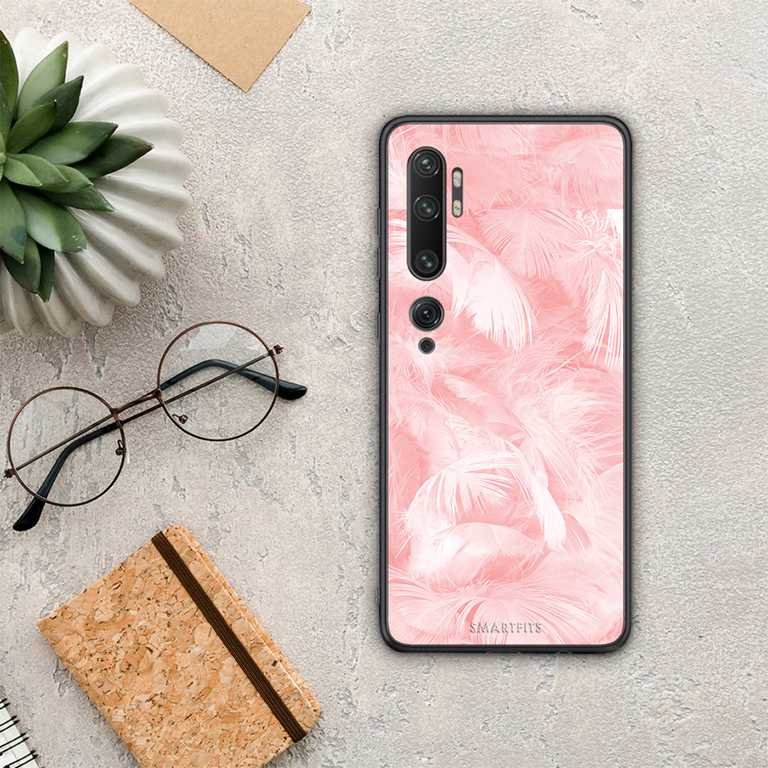 Boho Pink Feather - Xiaomi Mi Note 10 / 10 Pro θήκη