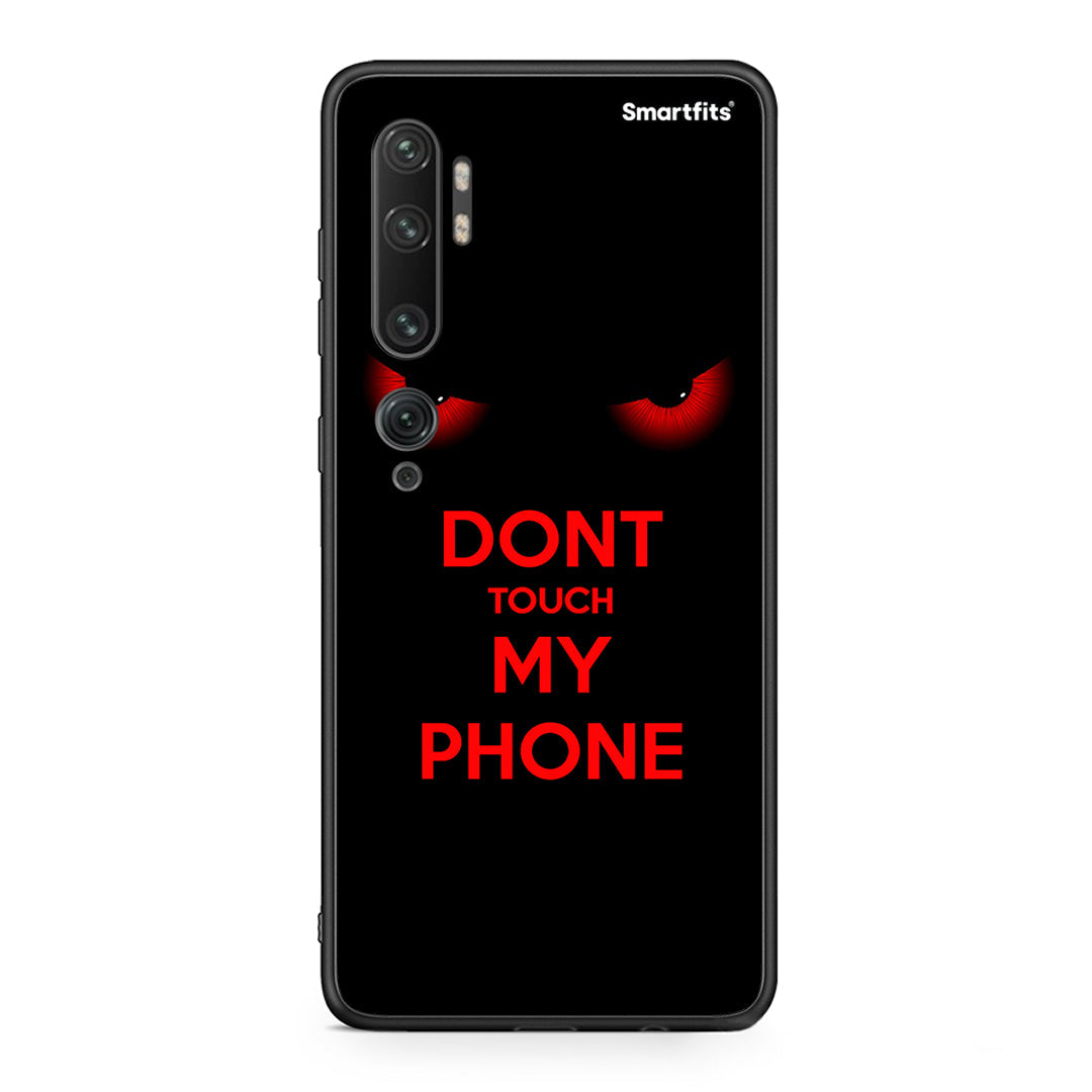 Xiaomi Mi Note 10 / 10 Pro Touch My Phone Θήκη από τη Smartfits με σχέδιο στο πίσω μέρος και μαύρο περίβλημα | Smartphone case with colorful back and black bezels by Smartfits