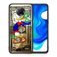 Thumbnail for Θήκη Xiaomi Poco F2 Pro Duck Money από τη Smartfits με σχέδιο στο πίσω μέρος και μαύρο περίβλημα | Xiaomi Poco F2 Pro Duck Money case with colorful back and black bezels