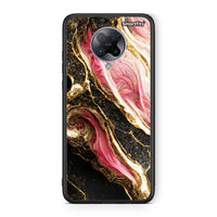 Thumbnail for Xiaomi Poco F2 Pro Glamorous Pink Marble θήκη από τη Smartfits με σχέδιο στο πίσω μέρος και μαύρο περίβλημα | Smartphone case with colorful back and black bezels by Smartfits