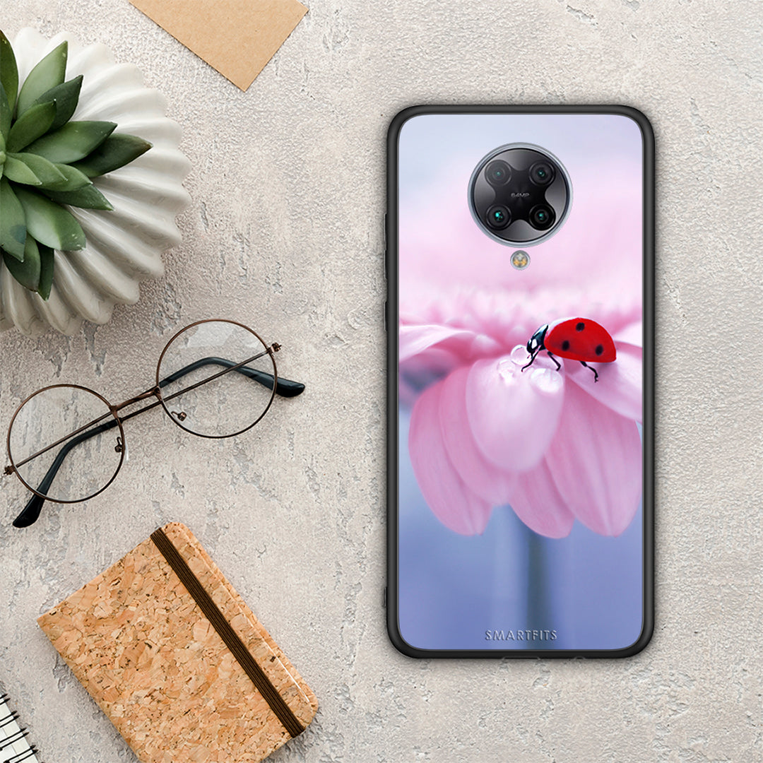 Ladybug Flower - Xiaomi Poco F2 Pro θήκη