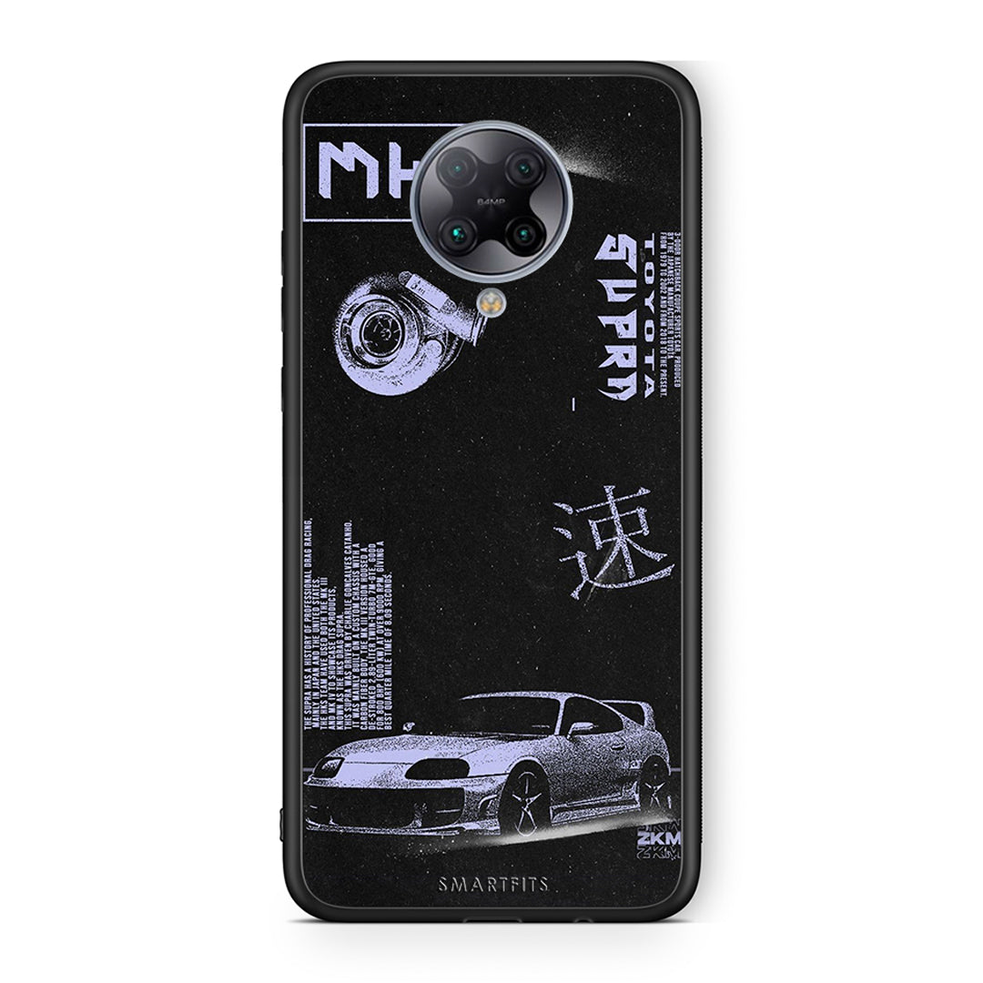 Xiaomi Poco F2 Pro Tokyo Drift Θήκη Αγίου Βαλεντίνου από τη Smartfits με σχέδιο στο πίσω μέρος και μαύρο περίβλημα | Smartphone case with colorful back and black bezels by Smartfits