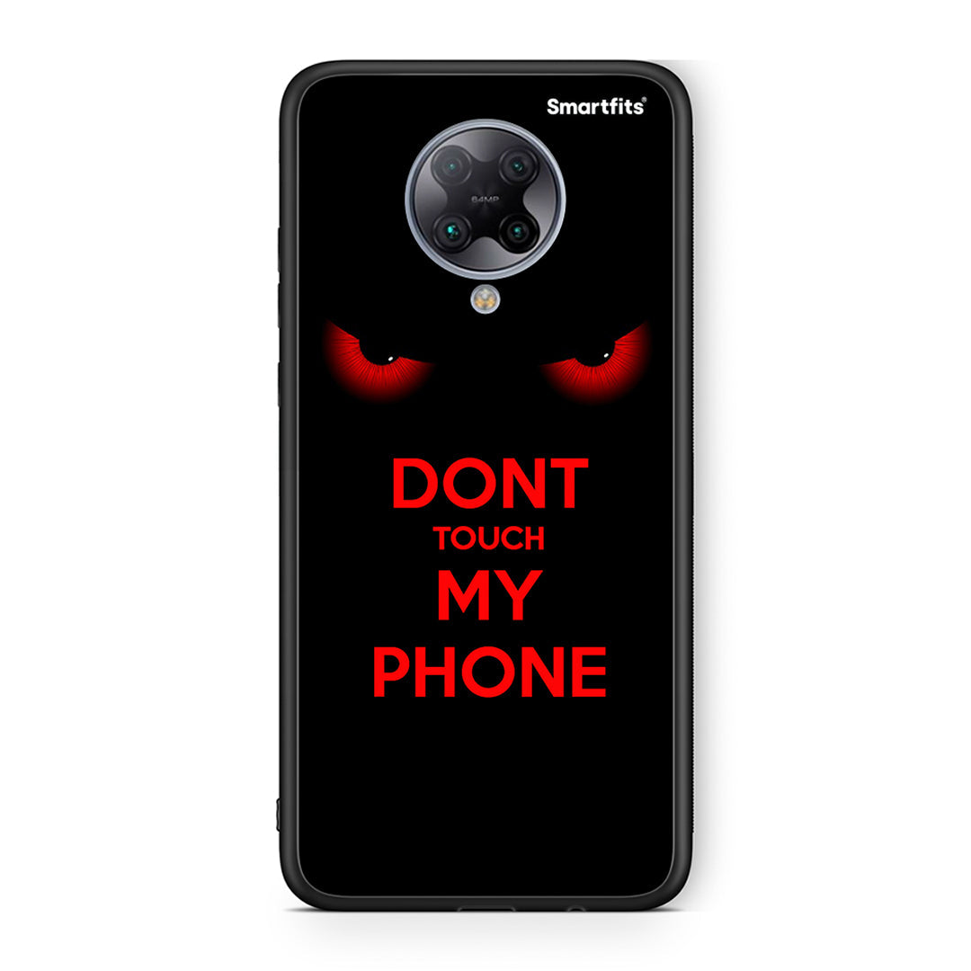Xiaomi Poco F2 Pro Touch My Phone Θήκη από τη Smartfits με σχέδιο στο πίσω μέρος και μαύρο περίβλημα | Smartphone case with colorful back and black bezels by Smartfits