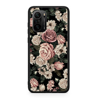 Thumbnail for Xiaomi Mi 11i Wild Roses Flower θήκη από τη Smartfits με σχέδιο στο πίσω μέρος και μαύρο περίβλημα | Smartphone case with colorful back and black bezels by Smartfits