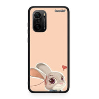 Thumbnail for Xiaomi Poco F3 Nick Wilde And Judy Hopps Love 2 θήκη από τη Smartfits με σχέδιο στο πίσω μέρος και μαύρο περίβλημα | Smartphone case with colorful back and black bezels by Smartfits