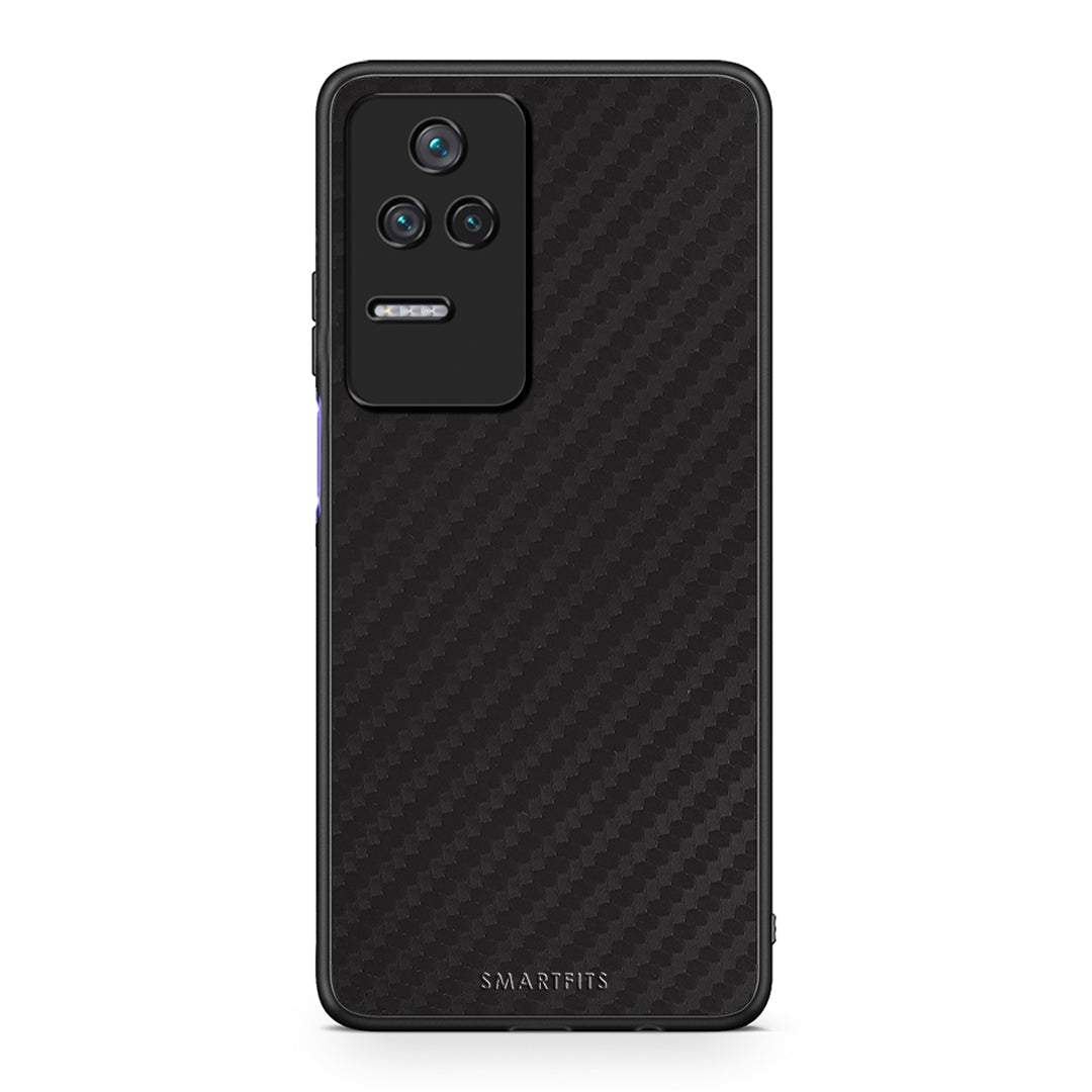 0 - Xiaomi Poco F4 / Redmi K40S Black Carbon case, cover, bumper