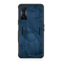 Thumbnail for 39 - Xiaomi Poco F4 GT Blue Abstract Geometric case, cover, bumper