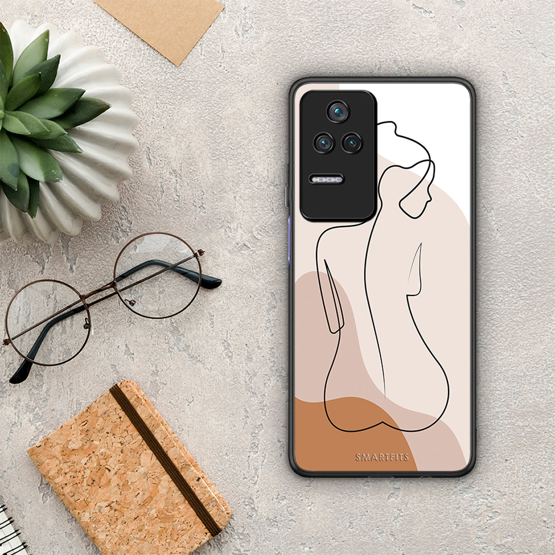 LineArt Woman - Xiaomi Poco F4 / Redmi K40S θήκη