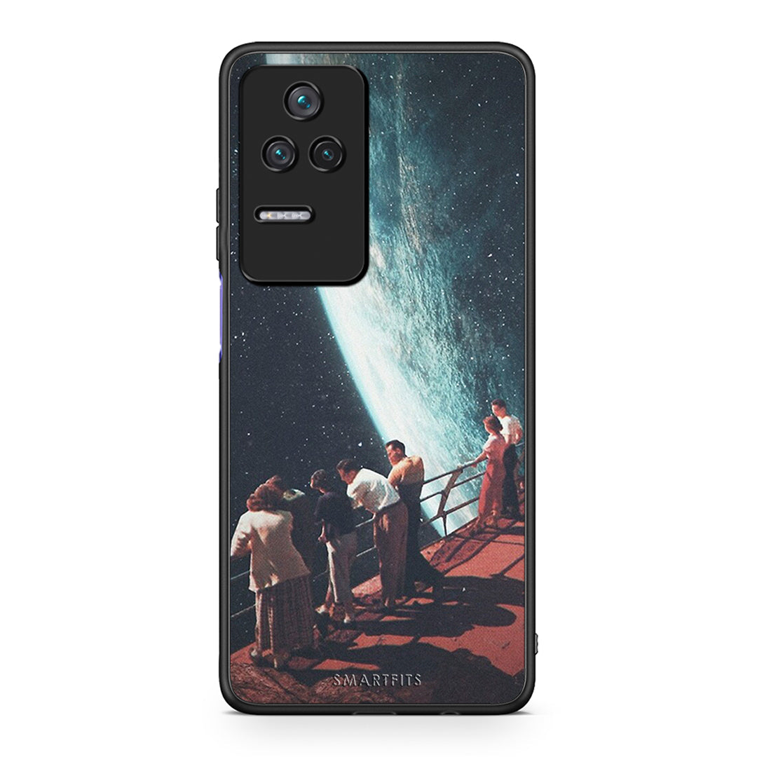 Xiaomi Poco F4 / Redmi K40S Surreal View θήκη από τη Smartfits με σχέδιο στο πίσω μέρος και μαύρο περίβλημα | Smartphone case with colorful back and black bezels by Smartfits