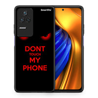 Thumbnail for Θήκη Xiaomi Poco F4 / Redmi K40S Touch My Phone από τη Smartfits με σχέδιο στο πίσω μέρος και μαύρο περίβλημα | Xiaomi Poco F4 / Redmi K40S Touch My Phone case with colorful back and black bezels