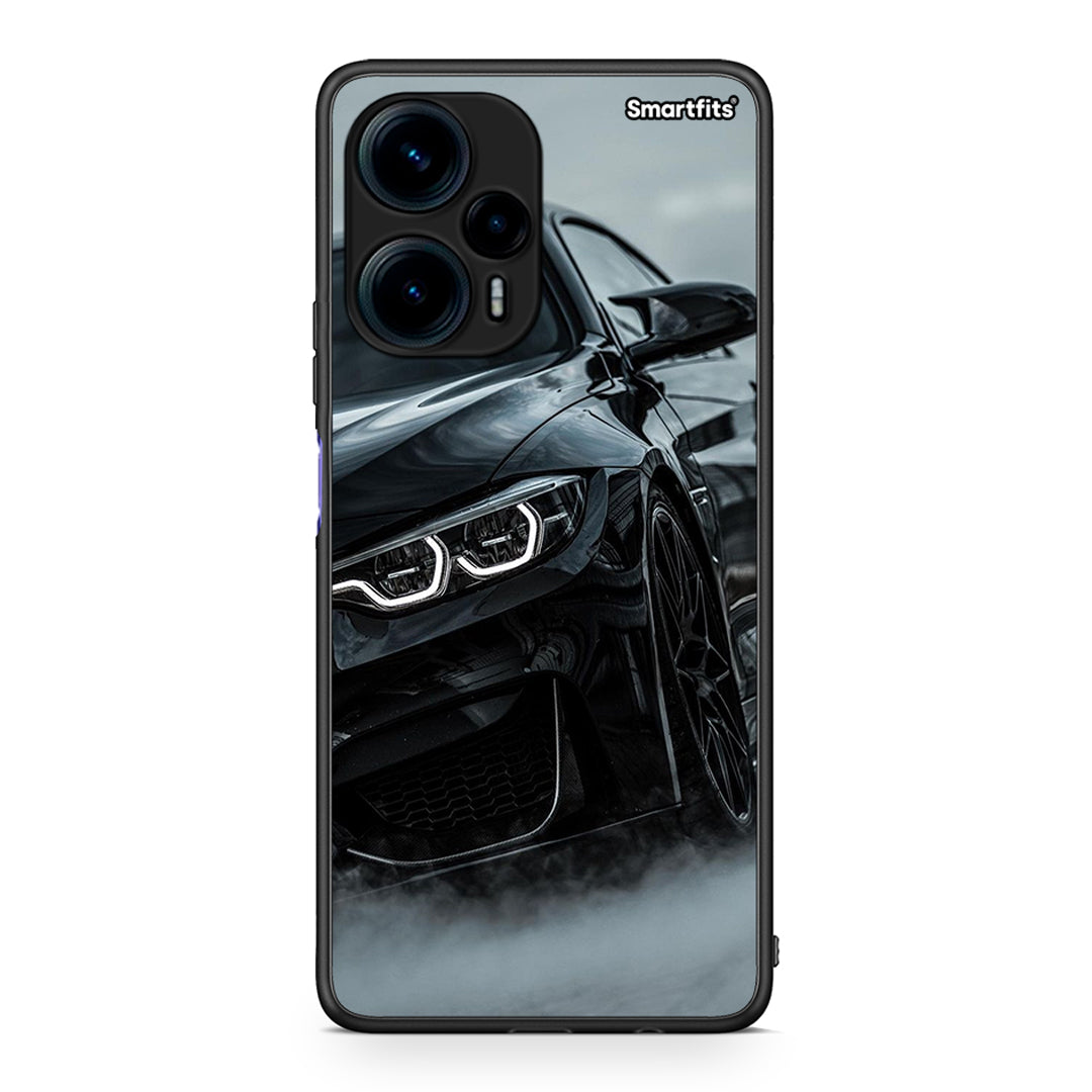 Θήκη Xiaomi Poco F5 5G Black BMW από τη Smartfits με σχέδιο στο πίσω μέρος και μαύρο περίβλημα | Xiaomi Poco F5 5G Black BMW Case with Colorful Back and Black Bezels