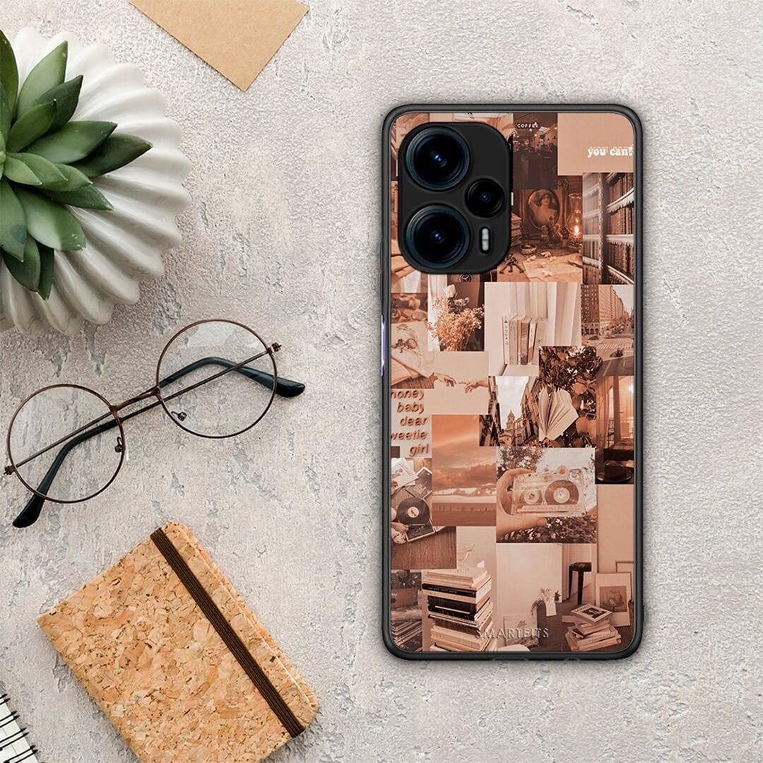 Θήκη Xiaomi Poco F5 5G Collage You Can από τη Smartfits με σχέδιο στο πίσω μέρος και μαύρο περίβλημα | Xiaomi Poco F5 5G Collage You Can Case with Colorful Back and Black Bezels