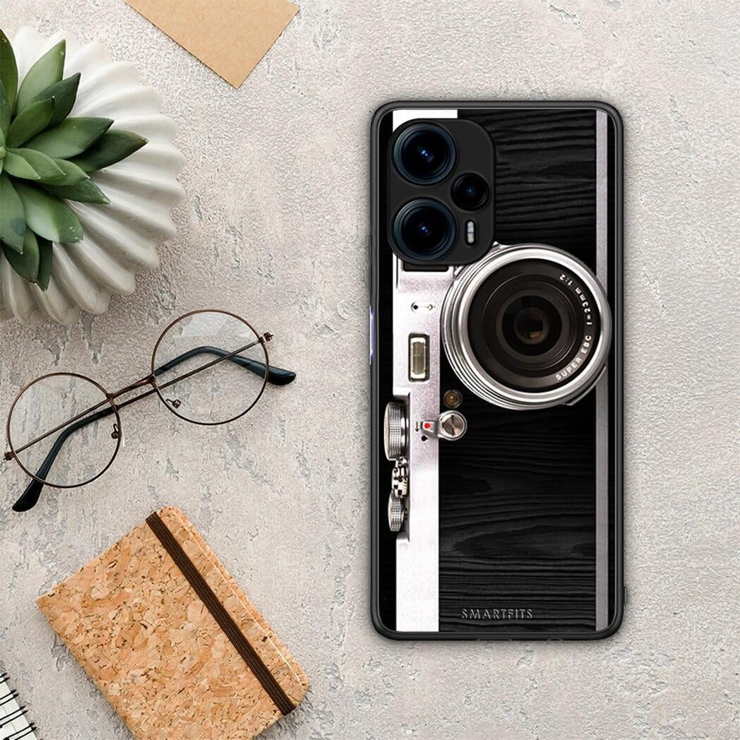 Θήκη Xiaomi Poco F5 5G Emily In Paris από τη Smartfits με σχέδιο στο πίσω μέρος και μαύρο περίβλημα | Xiaomi Poco F5 5G Emily In Paris Case with Colorful Back and Black Bezels