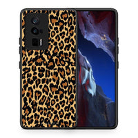 Thumbnail for Θήκη Xiaomi Poco F5 Pro / Redmi K60 Pro Animal Leopard από τη Smartfits με σχέδιο στο πίσω μέρος και μαύρο περίβλημα | Xiaomi Poco F5 Pro / Redmi K60 Pro Animal Leopard Case with Colorful Back and Black Bezels
