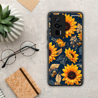 Thumbnail for Θήκη Xiaomi Poco F5 Pro / Redmi K60 Pro Autumn Sunflowers από τη Smartfits με σχέδιο στο πίσω μέρος και μαύρο περίβλημα | Xiaomi Poco F5 Pro / Redmi K60 Pro Autumn Sunflowers Case with Colorful Back and Black Bezels