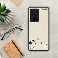 Thumbnail for Θήκη Xiaomi Poco F5 Pro / Redmi K60 Pro Dalmatians Love από τη Smartfits με σχέδιο στο πίσω μέρος και μαύρο περίβλημα | Xiaomi Poco F5 Pro / Redmi K60 Pro Dalmatians Love Case with Colorful Back and Black Bezels