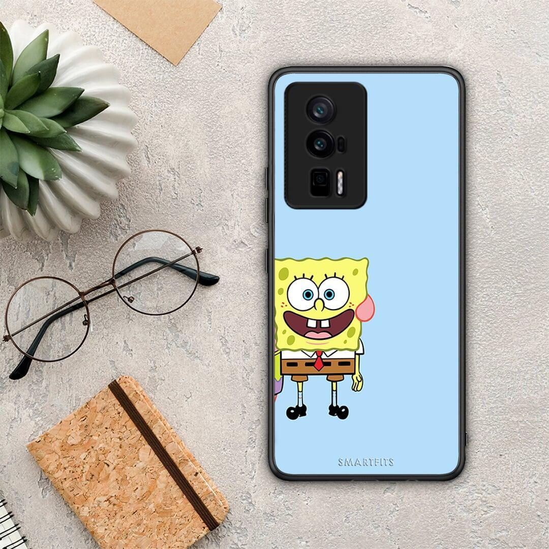 Θήκη Xiaomi Poco F5 Pro / Redmi K60 Pro Friends Bob από τη Smartfits με σχέδιο στο πίσω μέρος και μαύρο περίβλημα | Xiaomi Poco F5 Pro / Redmi K60 Pro Friends Bob Case with Colorful Back and Black Bezels