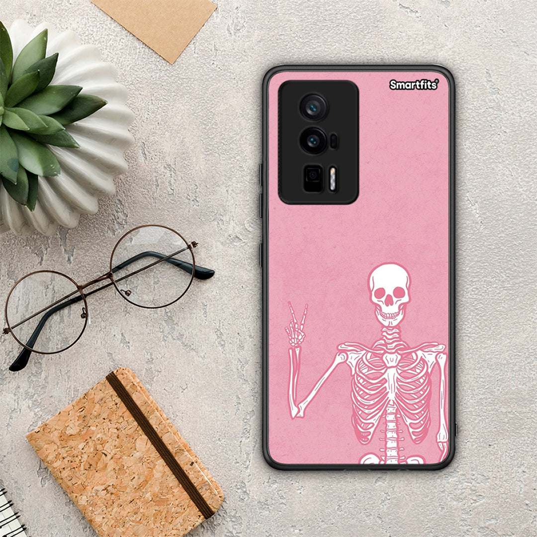 Θήκη Xiaomi Poco F5 Pro / Redmi K60 Pro Halloween Motivation από τη Smartfits με σχέδιο στο πίσω μέρος και μαύρο περίβλημα | Xiaomi Poco F5 Pro / Redmi K60 Pro Halloween Motivation Case with Colorful Back and Black Bezels