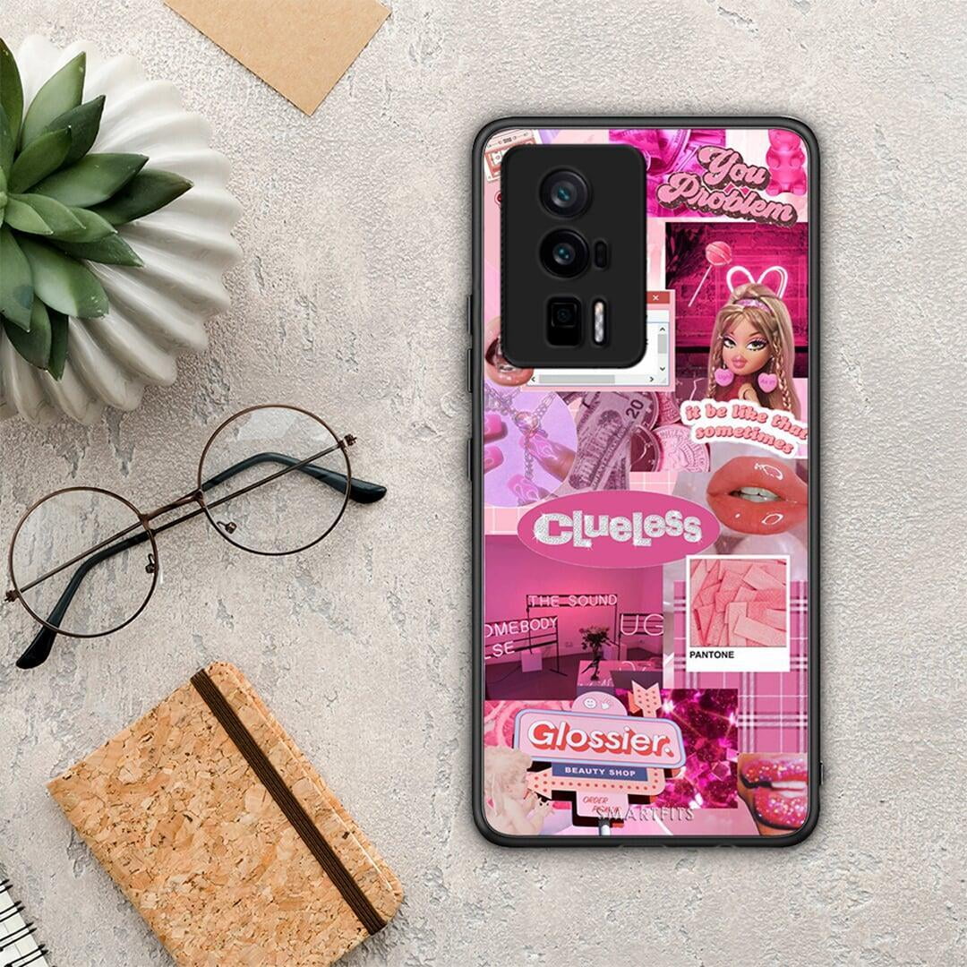 Θήκη Xiaomi Poco F5 Pro / Redmi K60 Pro Pink Love από τη Smartfits με σχέδιο στο πίσω μέρος και μαύρο περίβλημα | Xiaomi Poco F5 Pro / Redmi K60 Pro Pink Love Case with Colorful Back and Black Bezels