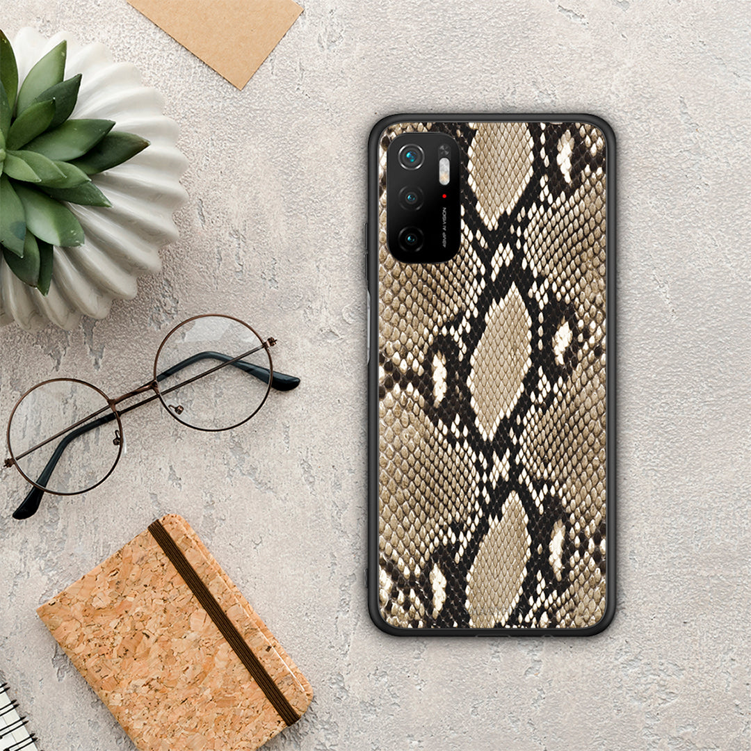 Animal Fashion Snake - Xiaomi Redmi Note 10 5G θήκη