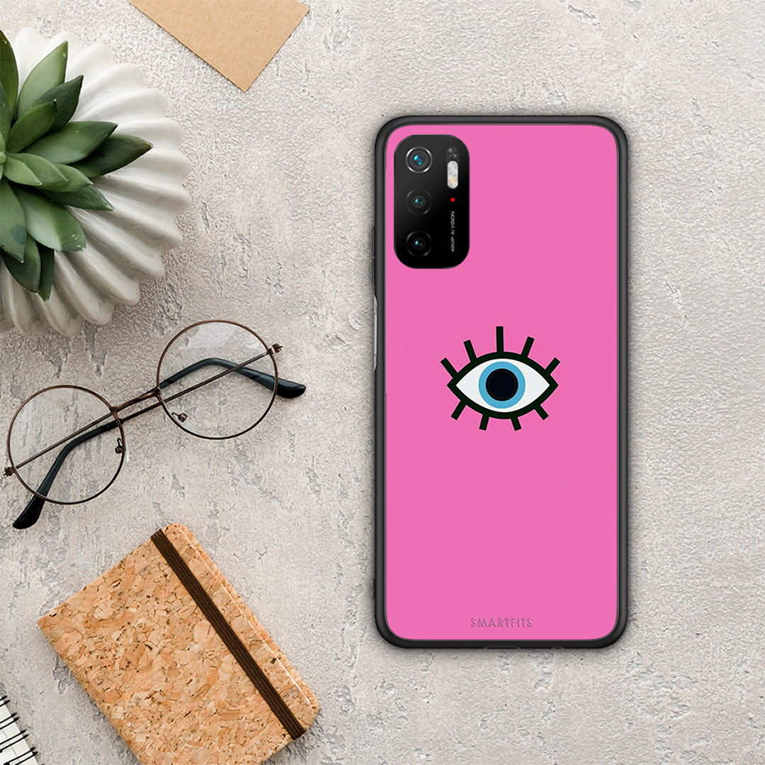 Blue Eye Pink - Xiaomi Redmi Note 10 5G θήκη