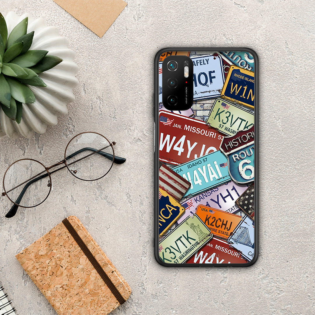 Car Plates - Xiaomi Redmi Note 10 5G θήκη