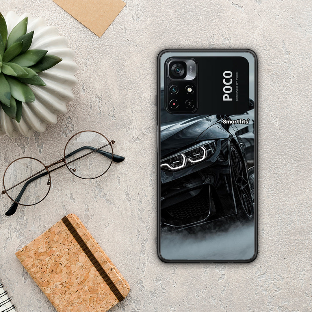 Black BMW - Xiaomi Poco M4 Pro 4G θήκη