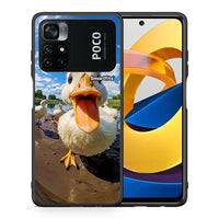 Thumbnail for Θήκη Xiaomi Poco M4 Pro 4G Duck Face από τη Smartfits με σχέδιο στο πίσω μέρος και μαύρο περίβλημα | Xiaomi Poco M4 Pro 4G Duck Face case with colorful back and black bezels