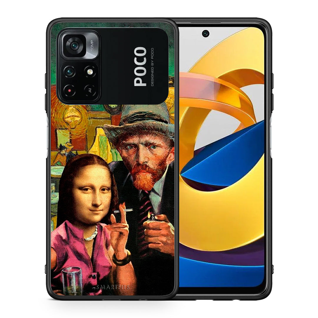 Θήκη Xiaomi Poco M4 Pro 4G Funny Art από τη Smartfits με σχέδιο στο πίσω μέρος και μαύρο περίβλημα | Xiaomi Poco M4 Pro 4G Funny Art case with colorful back and black bezels